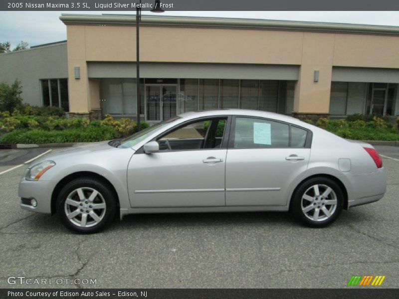 Liquid Silver Metallic / Frost 2005 Nissan Maxima 3.5 SL