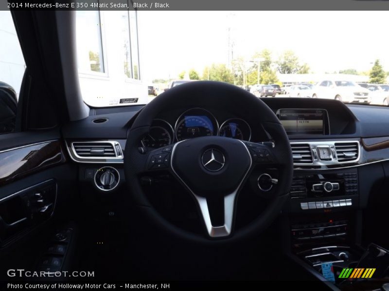 Black / Black 2014 Mercedes-Benz E 350 4Matic Sedan