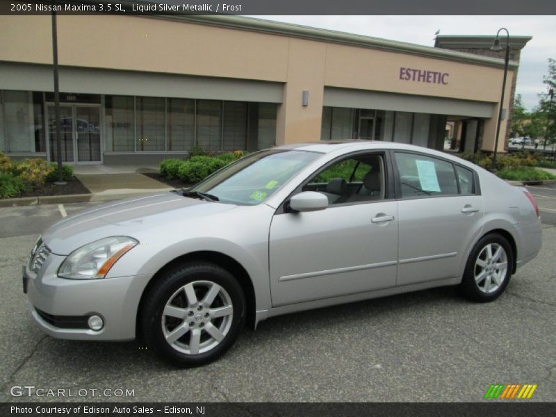 Liquid Silver Metallic / Frost 2005 Nissan Maxima 3.5 SL