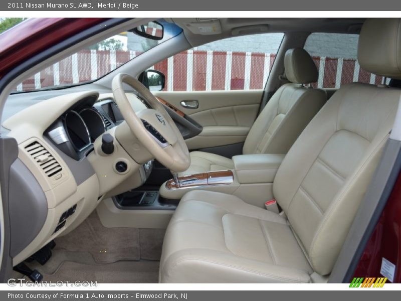 Merlot / Beige 2011 Nissan Murano SL AWD