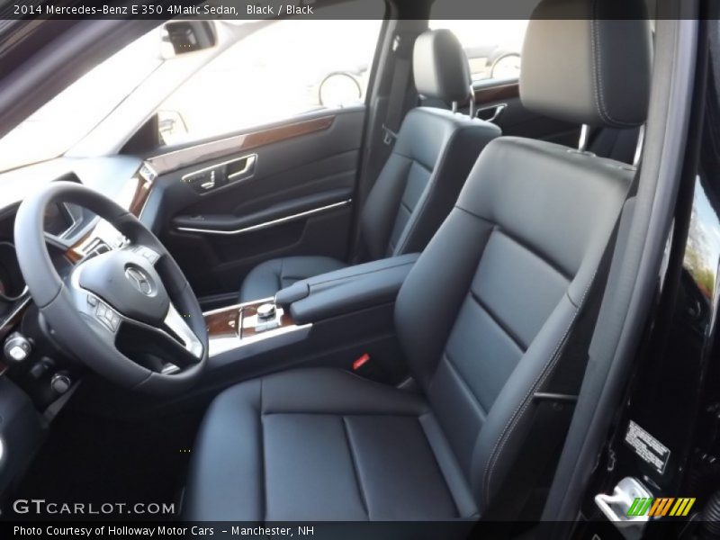 Black / Black 2014 Mercedes-Benz E 350 4Matic Sedan