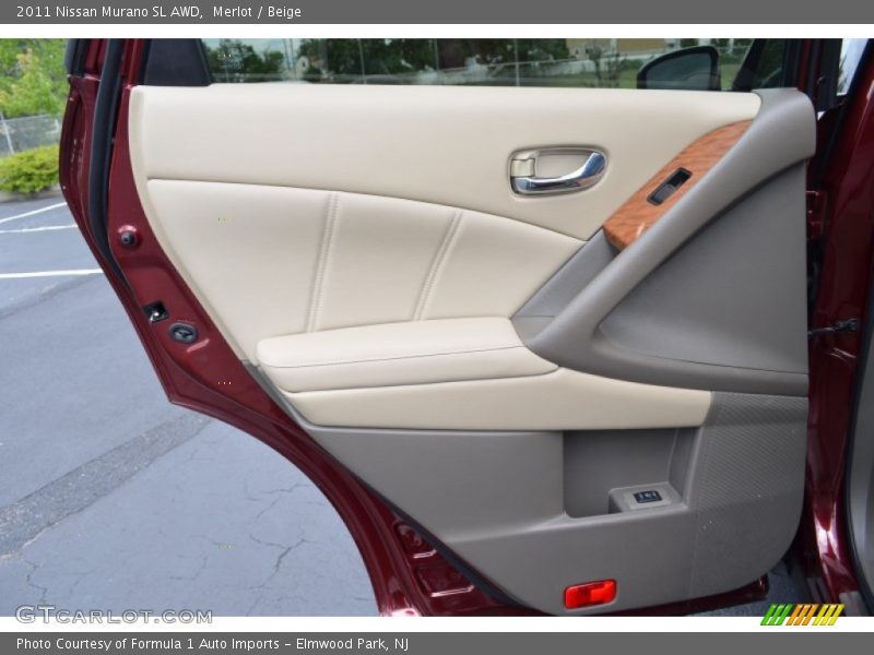Merlot / Beige 2011 Nissan Murano SL AWD