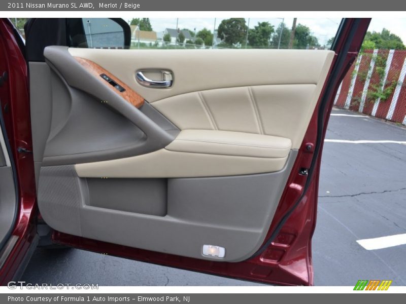Merlot / Beige 2011 Nissan Murano SL AWD