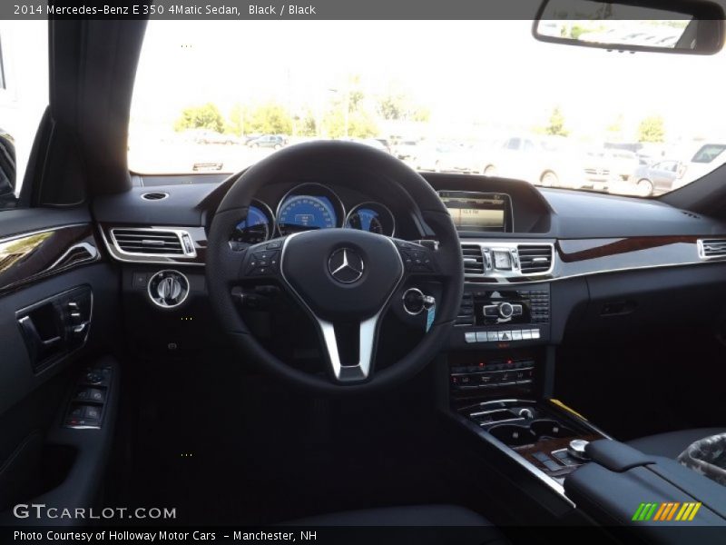 Black / Black 2014 Mercedes-Benz E 350 4Matic Sedan