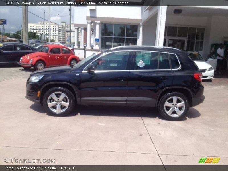 Deep Black Metallic / Charcoal 2010 Volkswagen Tiguan Wolfsburg Edition