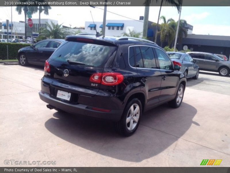 Deep Black Metallic / Charcoal 2010 Volkswagen Tiguan Wolfsburg Edition