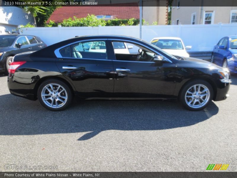 Crimson Black / Charcoal 2010 Nissan Maxima 3.5 S