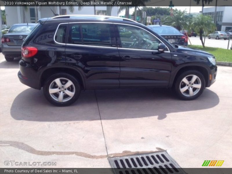 Deep Black Metallic / Charcoal 2010 Volkswagen Tiguan Wolfsburg Edition