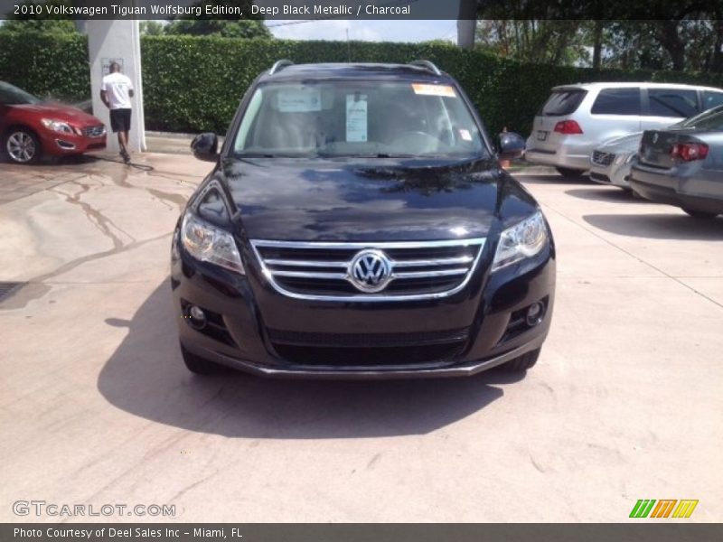 Deep Black Metallic / Charcoal 2010 Volkswagen Tiguan Wolfsburg Edition