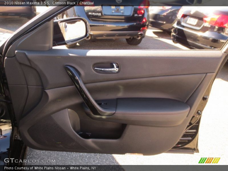 Crimson Black / Charcoal 2010 Nissan Maxima 3.5 S