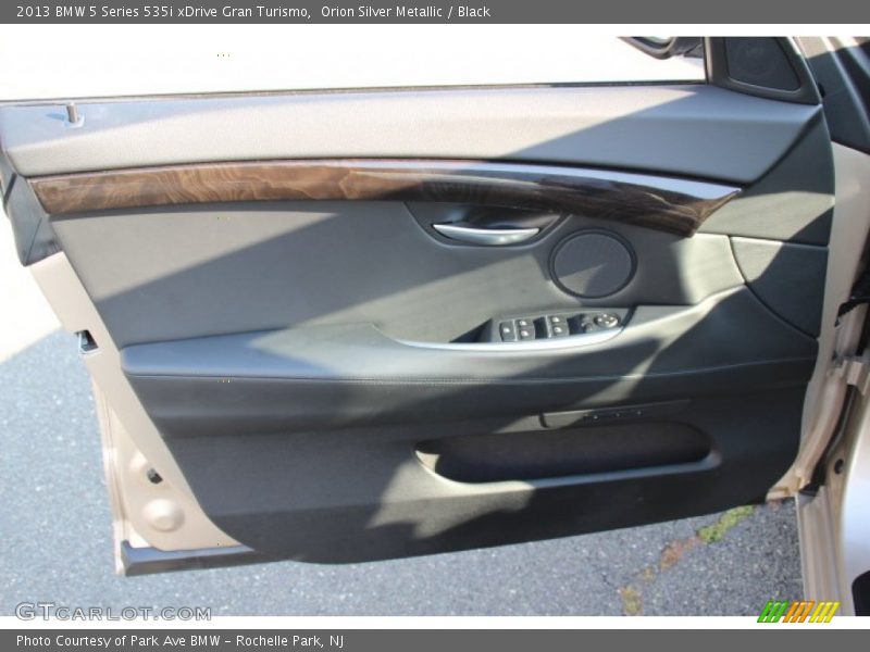 Orion Silver Metallic / Black 2013 BMW 5 Series 535i xDrive Gran Turismo