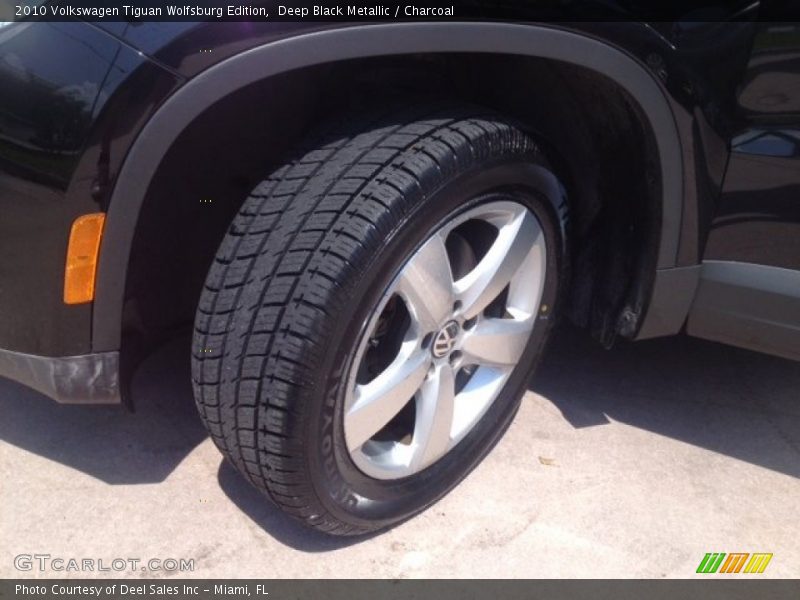 Deep Black Metallic / Charcoal 2010 Volkswagen Tiguan Wolfsburg Edition