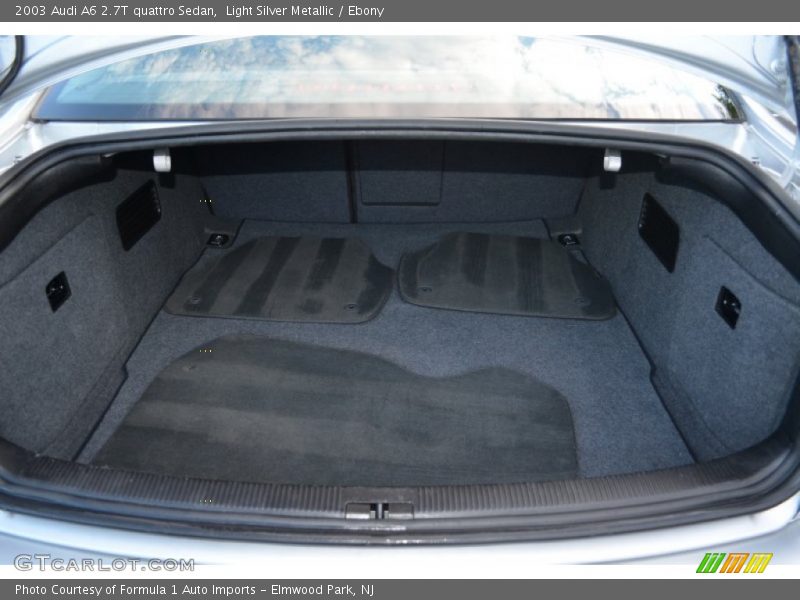 Light Silver Metallic / Ebony 2003 Audi A6 2.7T quattro Sedan