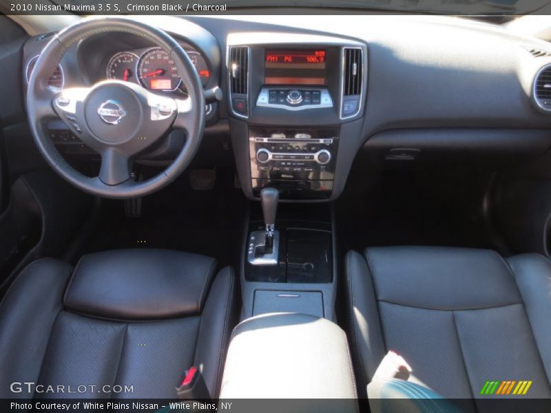 Crimson Black / Charcoal 2010 Nissan Maxima 3.5 S