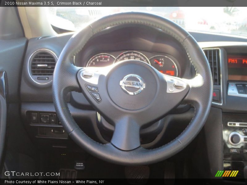 Crimson Black / Charcoal 2010 Nissan Maxima 3.5 S