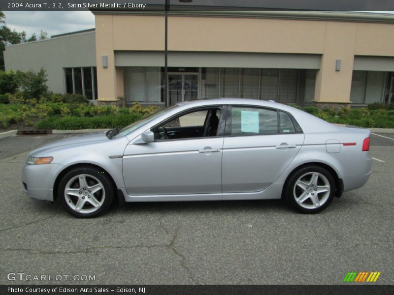 Satin Silver Metallic / Ebony 2004 Acura TL 3.2