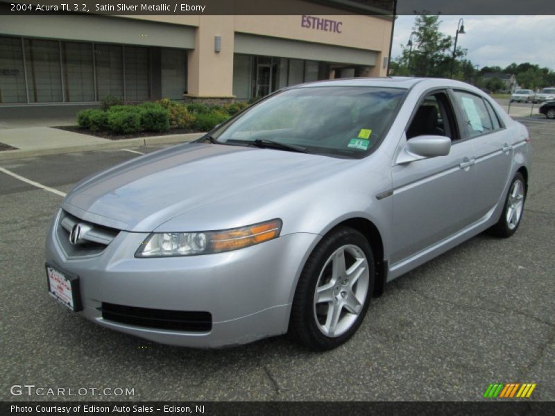 Satin Silver Metallic / Ebony 2004 Acura TL 3.2