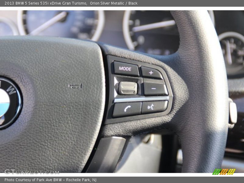 Orion Silver Metallic / Black 2013 BMW 5 Series 535i xDrive Gran Turismo