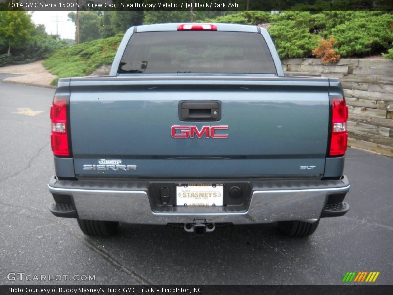 Stealth Gray Metallic / Jet Black/Dark Ash 2014 GMC Sierra 1500 SLT Crew Cab