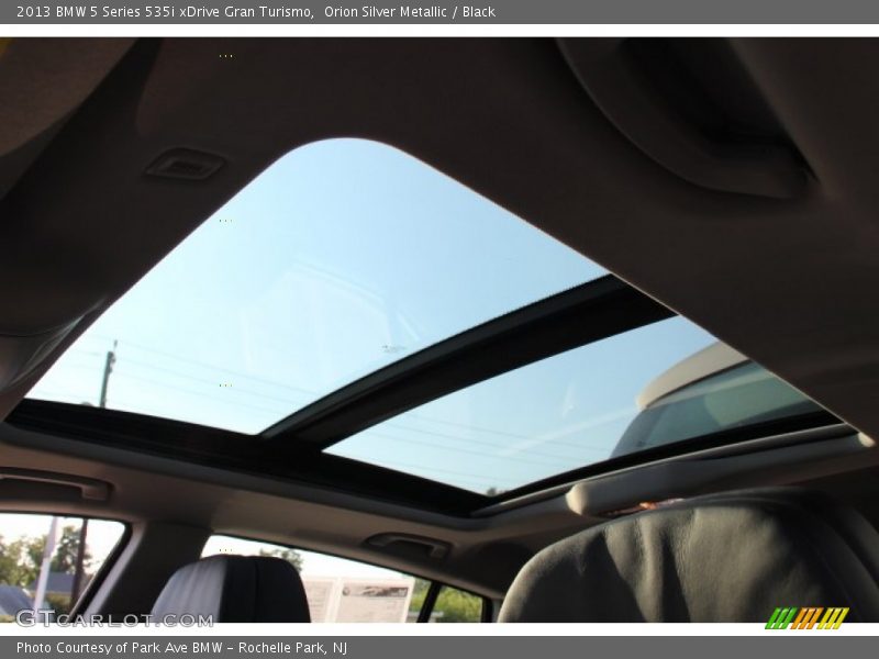 Orion Silver Metallic / Black 2013 BMW 5 Series 535i xDrive Gran Turismo