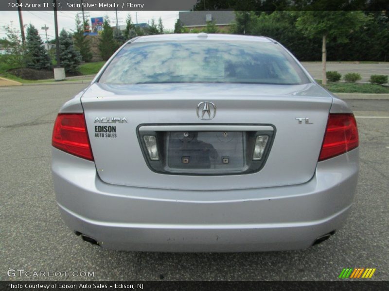 Satin Silver Metallic / Ebony 2004 Acura TL 3.2