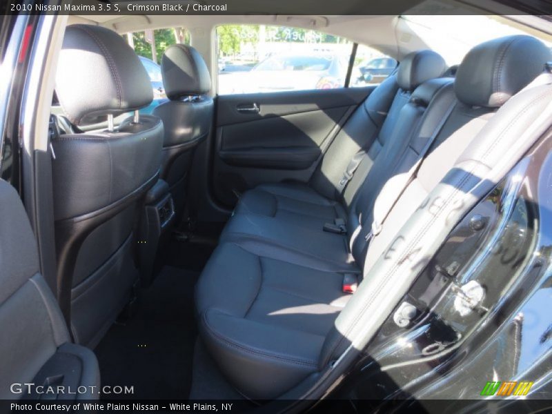 Crimson Black / Charcoal 2010 Nissan Maxima 3.5 S