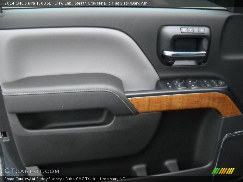 Stealth Gray Metallic / Jet Black/Dark Ash 2014 GMC Sierra 1500 SLT Crew Cab