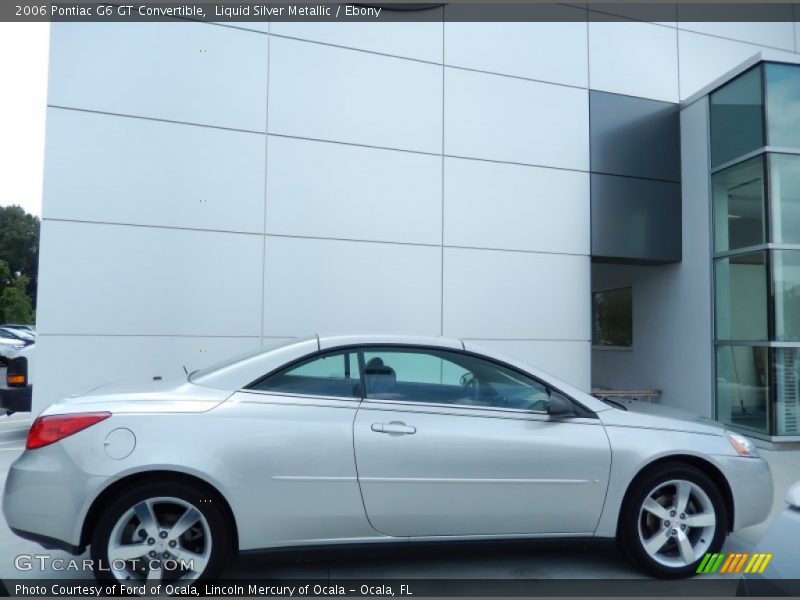  2006 G6 GT Convertible Liquid Silver Metallic