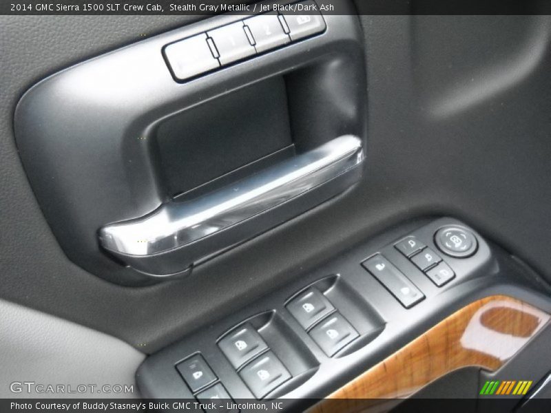 Stealth Gray Metallic / Jet Black/Dark Ash 2014 GMC Sierra 1500 SLT Crew Cab