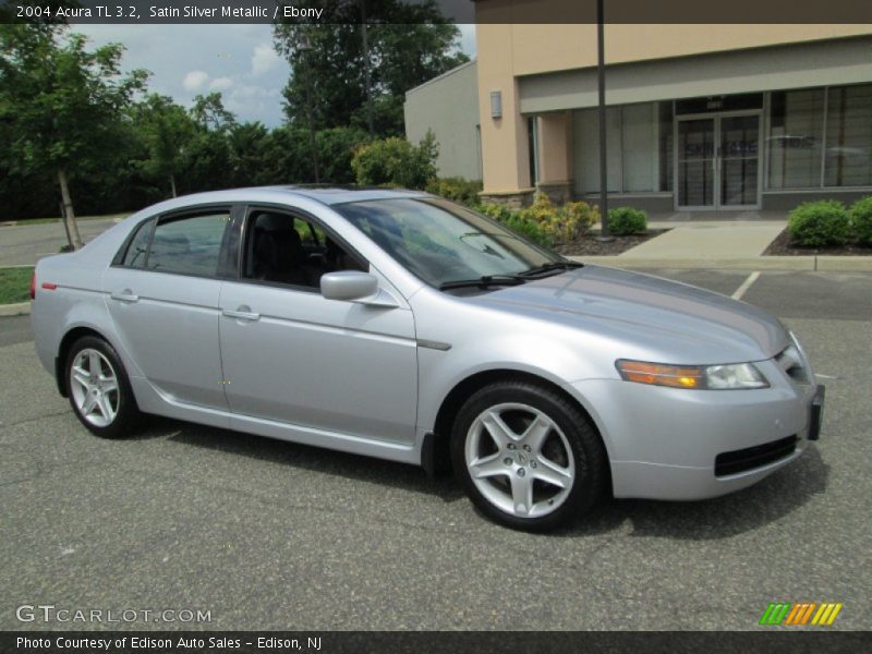 Satin Silver Metallic / Ebony 2004 Acura TL 3.2