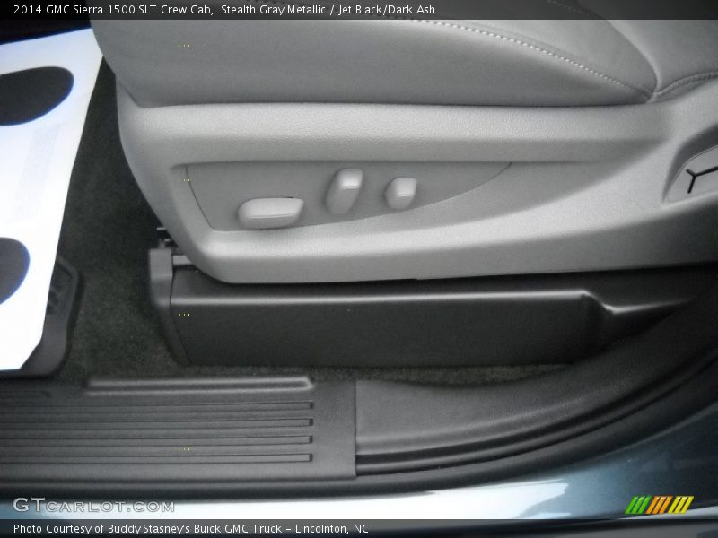 Stealth Gray Metallic / Jet Black/Dark Ash 2014 GMC Sierra 1500 SLT Crew Cab