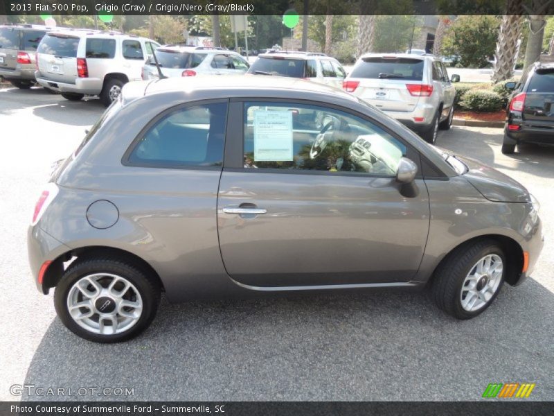 Grigio (Gray) / Grigio/Nero (Gray/Black) 2013 Fiat 500 Pop
