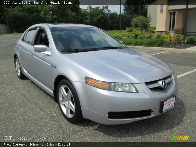 Satin Silver Metallic / Ebony 2004 Acura TL 3.2