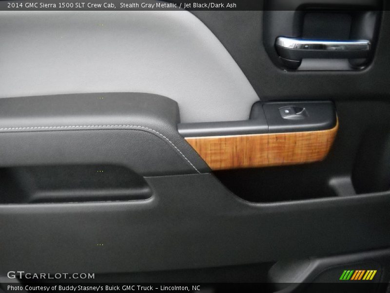 Stealth Gray Metallic / Jet Black/Dark Ash 2014 GMC Sierra 1500 SLT Crew Cab