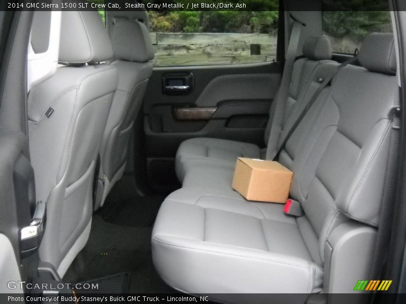 Stealth Gray Metallic / Jet Black/Dark Ash 2014 GMC Sierra 1500 SLT Crew Cab