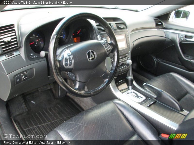 Satin Silver Metallic / Ebony 2004 Acura TL 3.2