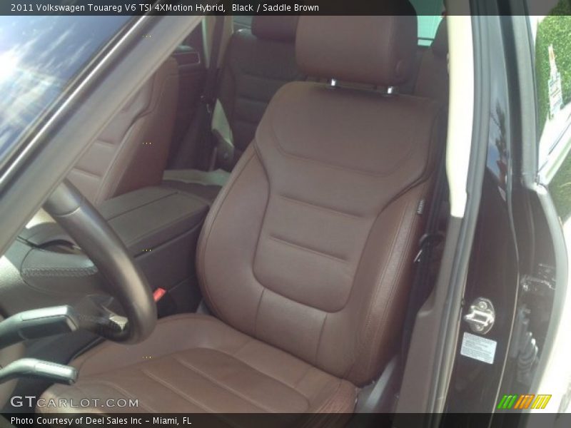 Black / Saddle Brown 2011 Volkswagen Touareg V6 TSI 4XMotion Hybrid