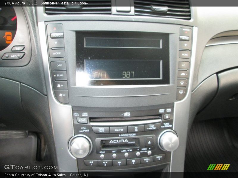 Satin Silver Metallic / Ebony 2004 Acura TL 3.2