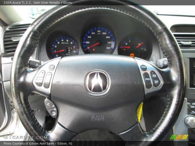 Satin Silver Metallic / Ebony 2004 Acura TL 3.2