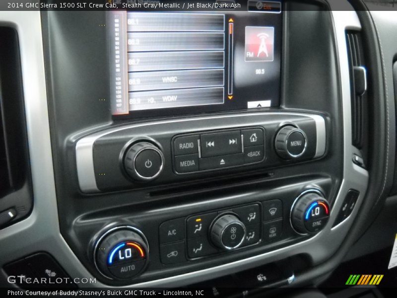Stealth Gray Metallic / Jet Black/Dark Ash 2014 GMC Sierra 1500 SLT Crew Cab