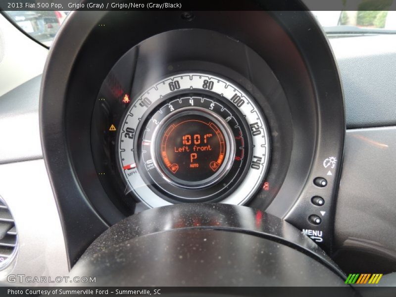 Grigio (Gray) / Grigio/Nero (Gray/Black) 2013 Fiat 500 Pop