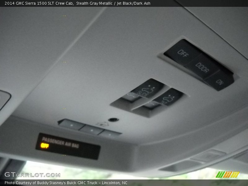 Stealth Gray Metallic / Jet Black/Dark Ash 2014 GMC Sierra 1500 SLT Crew Cab