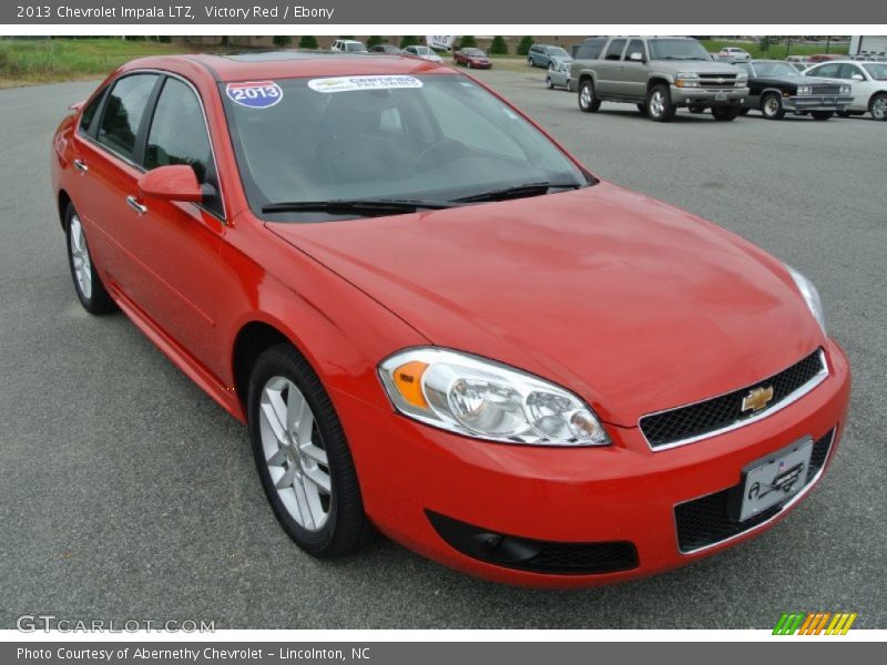 Victory Red / Ebony 2013 Chevrolet Impala LTZ