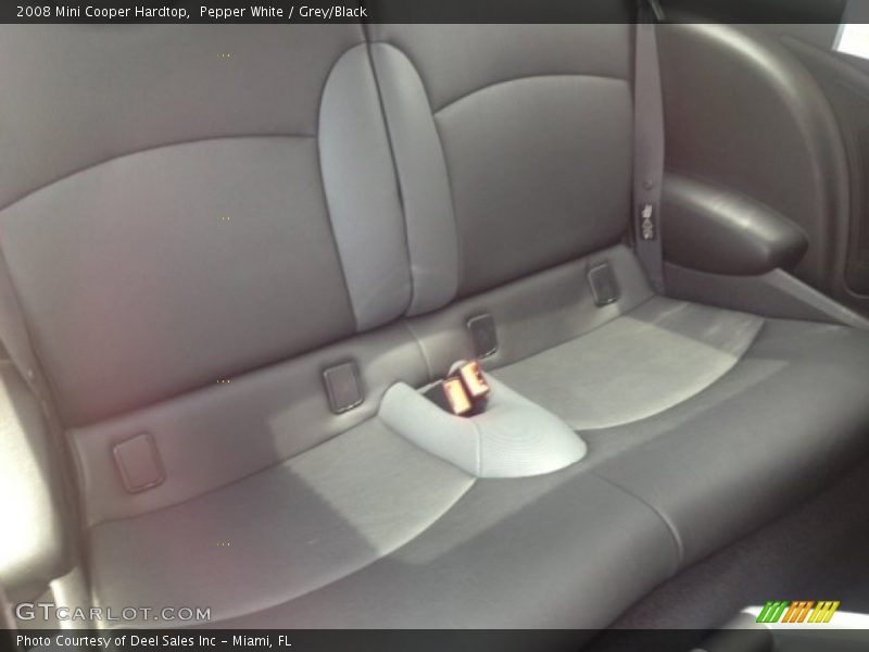 Pepper White / Grey/Black 2008 Mini Cooper Hardtop