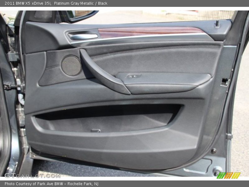 Platinum Gray Metallic / Black 2011 BMW X5 xDrive 35i