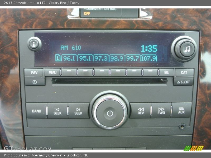 Victory Red / Ebony 2013 Chevrolet Impala LTZ