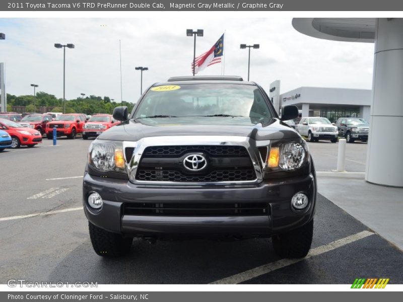 Magnetic Gray Metallic / Graphite Gray 2011 Toyota Tacoma V6 TRD PreRunner Double Cab