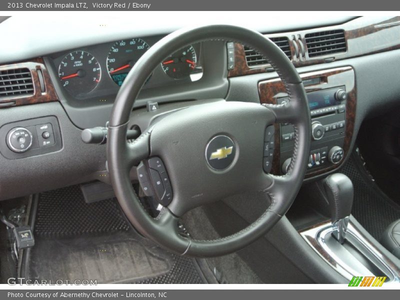 Victory Red / Ebony 2013 Chevrolet Impala LTZ