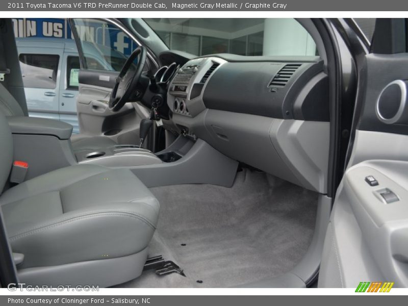 Magnetic Gray Metallic / Graphite Gray 2011 Toyota Tacoma V6 TRD PreRunner Double Cab