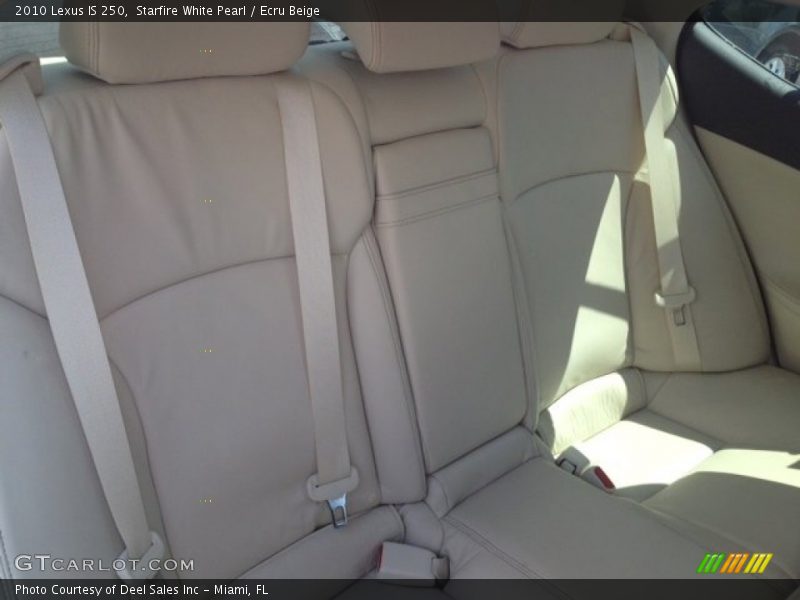 Starfire White Pearl / Ecru Beige 2010 Lexus IS 250